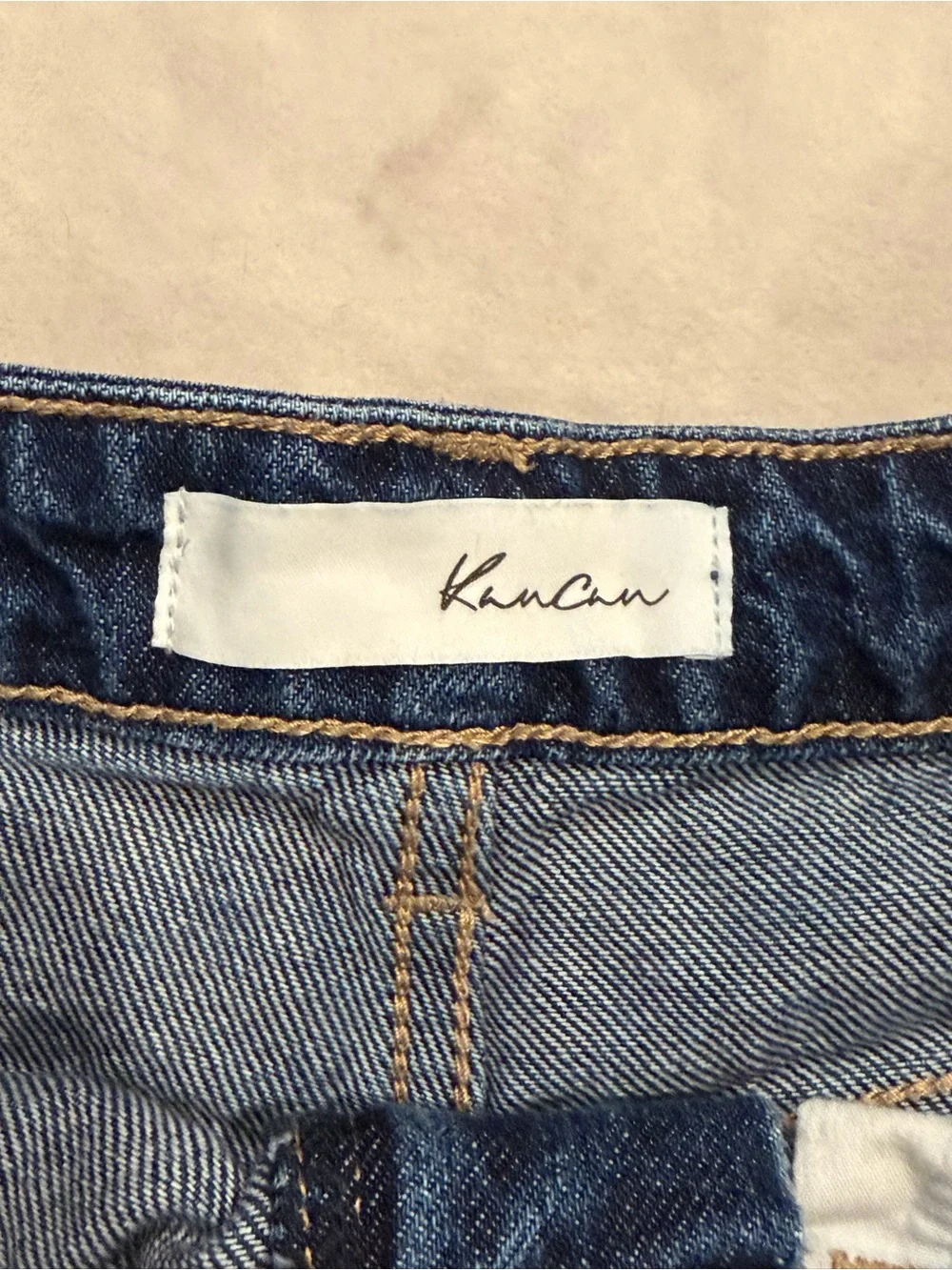KanCan Denim Women's Shorts - size M - 3in inseam